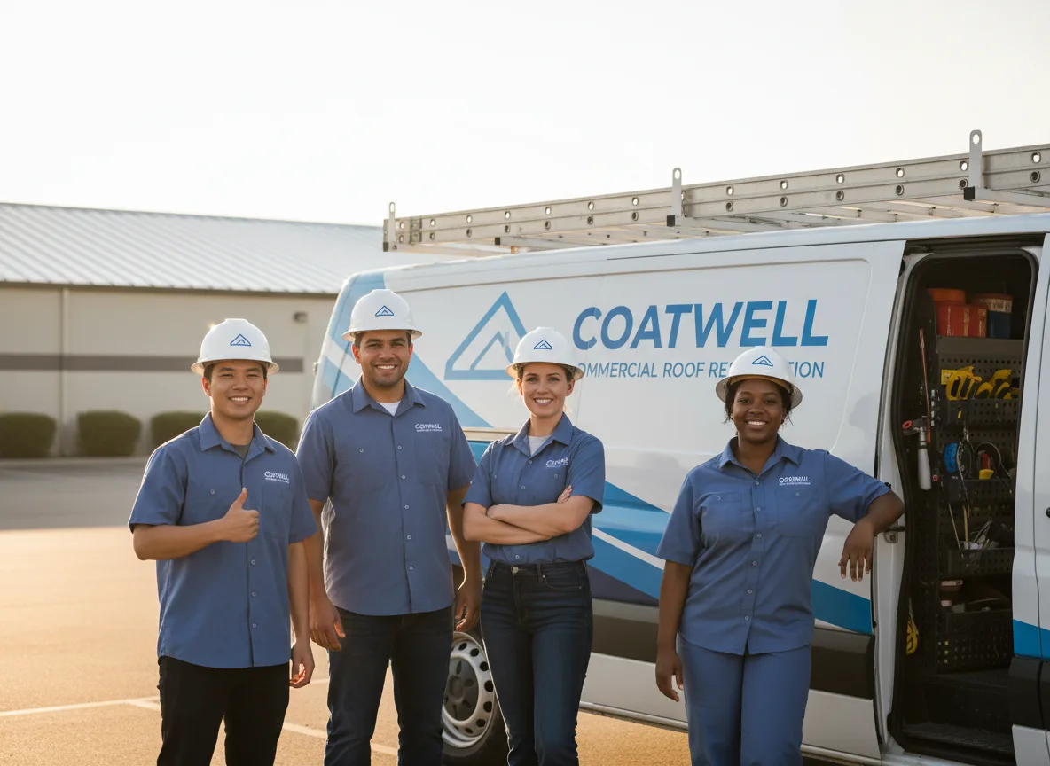 Commercial roof coating company in Bellevue, TX